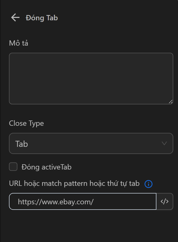 tabs