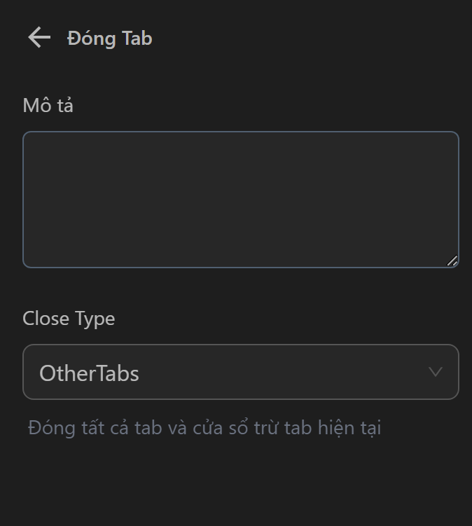 tabs