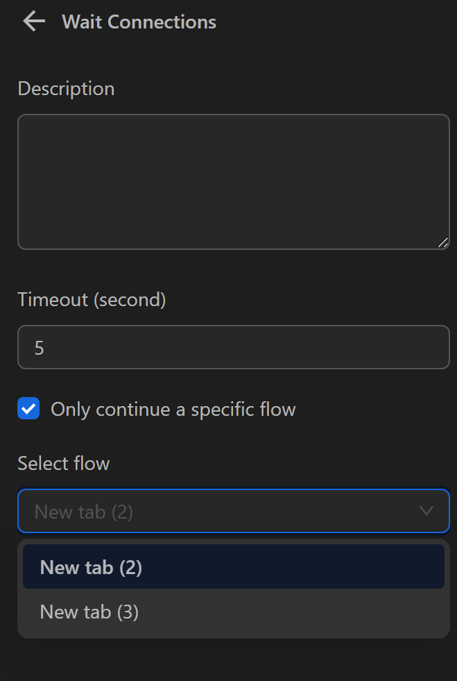specific flow enable