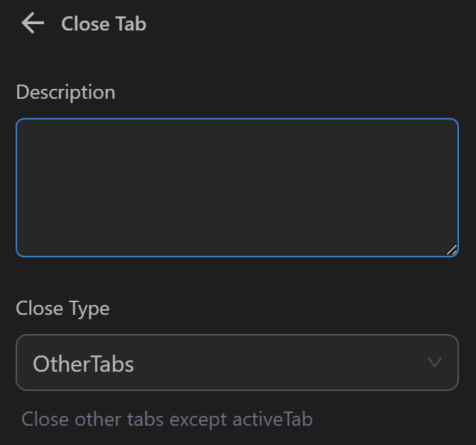 tabs