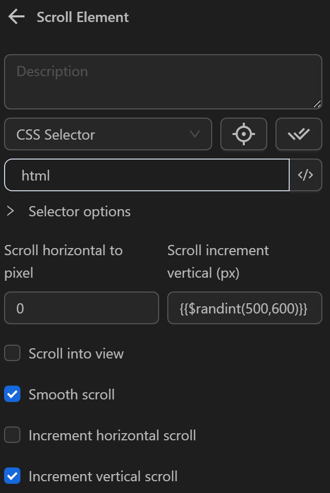Repeat task block example