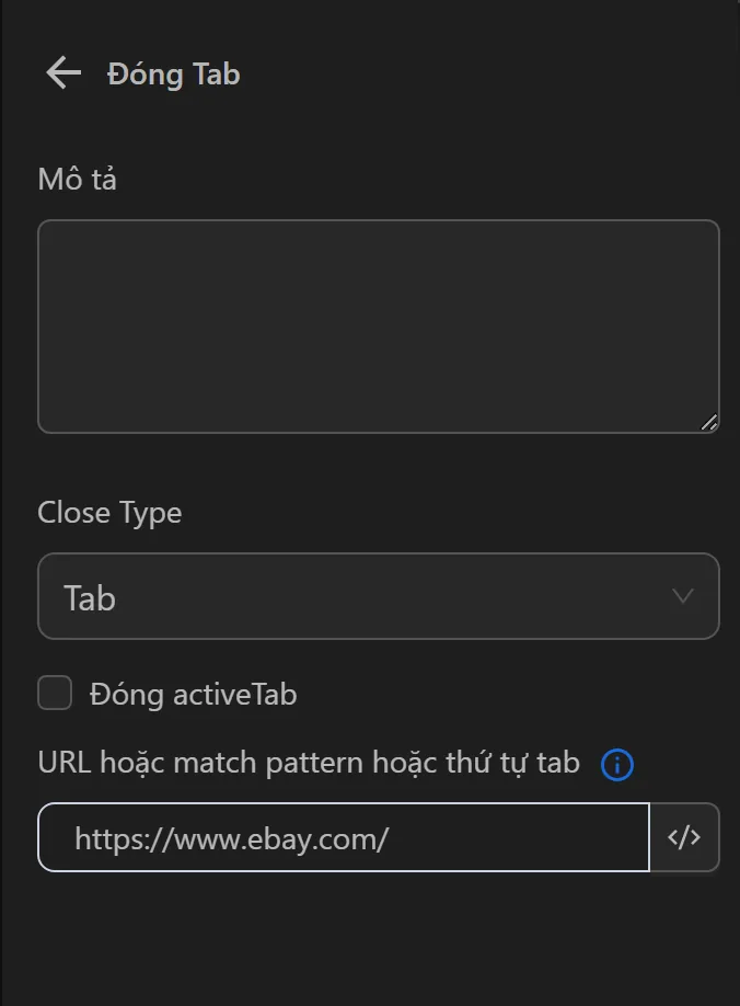 tabs