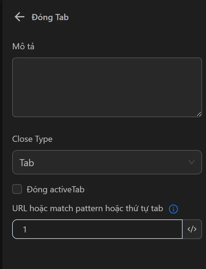 tabs