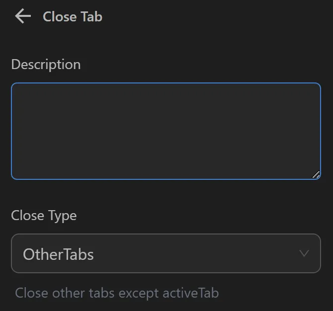tabs