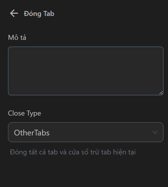 tabs