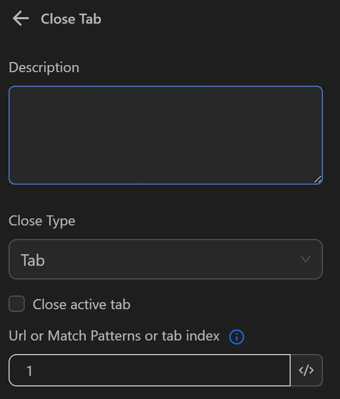 tabs