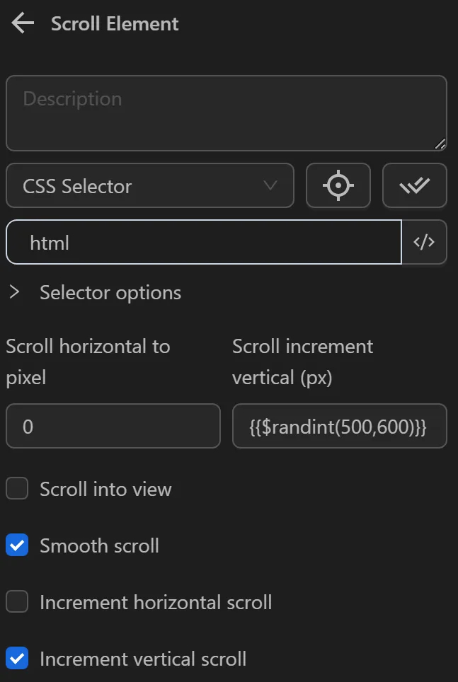 Repeat task block example